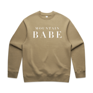 Mountain Babe Crew Sweatshirt